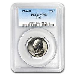 1976-D Washington Quarter MS-67 PCGS