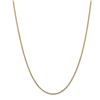 Image 1 : 14k Gold 1.0 mm Franco Chain Necklace - 18 in.