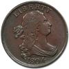 Image 1 : 1804 Half Cent Plain 4 Stemless XF
