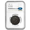 Image 1 : 1821 Large Cent XF-45 NGC CAC (Brown)