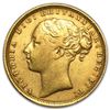 Image 1 : 1871-1887 Great Britain Gold Sovereign Young Victoria Avg Circ