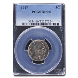 1917 Buffalo Nickel MS-66 PCGS