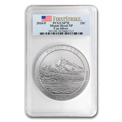 2010-P 5 oz Silver ATB Mount Hood SP-70 PCGS (FirstStrike®)