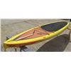 Image 1 : Surftech SUP Stand Up Paddle Board Yellow & Red R. French 11'6" x 30" x 5.25"