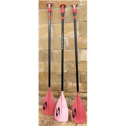 Qty 3 Adjustable Surftech SUP Stand Up Paddle