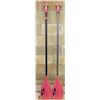 Image 1 : Qty 2 Adjustable Surftech SUP Stand Up Paddle