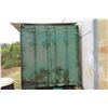 Image 14 : Green 40' Metal Shipping/Storage Container (buyer responsible for all costs of removable/transport).
