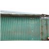 Image 2 : Green 40' Metal Shipping/Storage Container (buyer responsible for all costs of removable/transport).