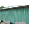 Image 3 : Green 40' Metal Shipping/Storage Container (buyer responsible for all costs of removable/transport).