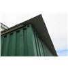 Image 8 : Green 40' Metal Shipping/Storage Container (buyer responsible for all costs of removable/transport).