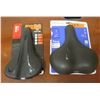 Image 1 : Qty 2 New Bike Seats - Classic Selle Royal Comfort Gel Seat & WTB Pure Narrow ProGel