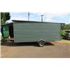 Image 2 : Single-Axle Storage Trailer, Built on Caulkins Galvanized Boat Trailer Chassis, Approx. 16' Long (Pl