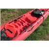 Image 5 : Ocean Kayak Zest Two Exp Red Tandem 2-Person Expedition Kayak w/ Rudder