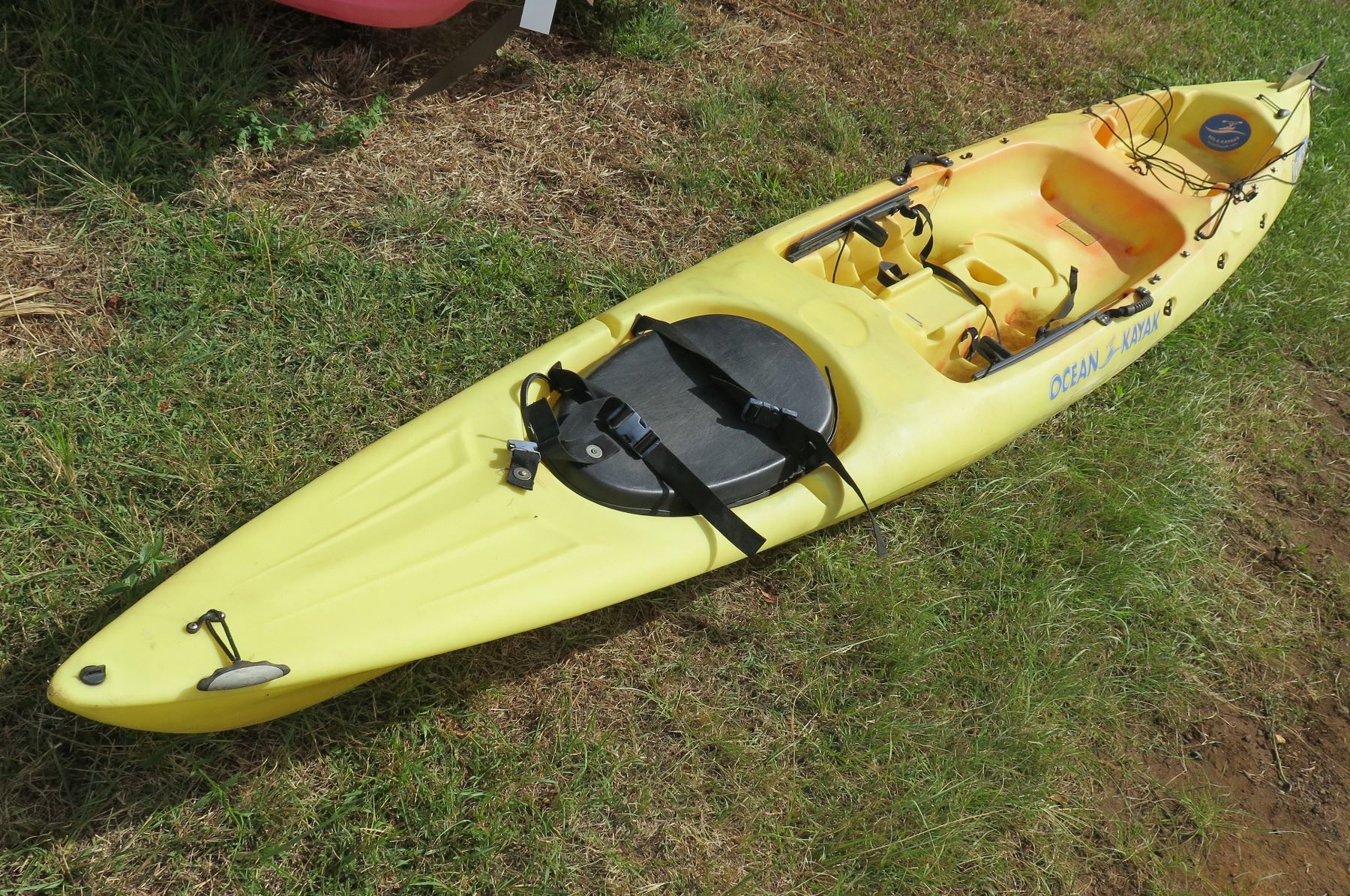 Ocean Kayak Prowler 15 Yellow Single 1Person Kayak w/ Rudder Oahu