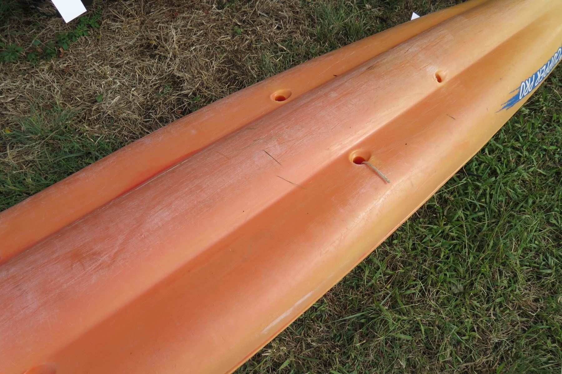 Ocean Kayak Scupper Pro Orange Single 1-Person Kayak (rudder foot track ...