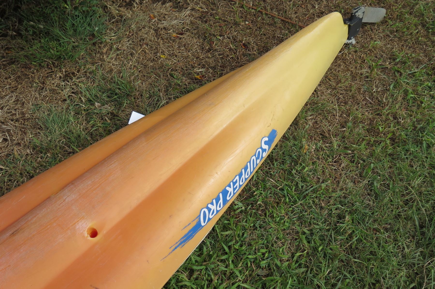 Ocean Kayak Scupper Pro Orange Single 1-Person Kayak (rudder foot track ...