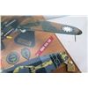 Image 12 : Top Gun Tours Display Pearl Harbor Memorabilia in Case - Arizona, Planes, Cap 33"W x20"D x 14"H