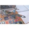Image 13 : Top Gun Tours Display Pearl Harbor Memorabilia in Case - Arizona, Planes, Cap 33"W x20"D x 14"H