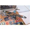 Image 14 : Top Gun Tours Display Pearl Harbor Memorabilia in Case - Arizona, Planes, Cap 33"W x20"D x 14"H
