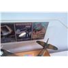 Image 18 : Top Gun Tours Display Pearl Harbor Memorabilia in Case - Arizona, Planes, Cap 33"W x20"D x 14"H