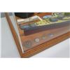 Image 21 : Top Gun Tours Display Pearl Harbor Memorabilia in Case - Arizona, Planes, Cap 33"W x20"D x 14"H