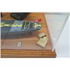 Image 22 : Top Gun Tours Display Pearl Harbor Memorabilia in Case - Arizona, Planes, Cap 33"W x20"D x 14"H