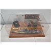 Image 3 : Top Gun Tours Display Pearl Harbor Memorabilia in Case - Arizona, Planes, Cap 33"W x20"D x 14"H