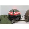 Image 8 : Qty 3 Vietnam War Aircraft Helmets, 2 Helmet Bags & 1 Box Survival Gear