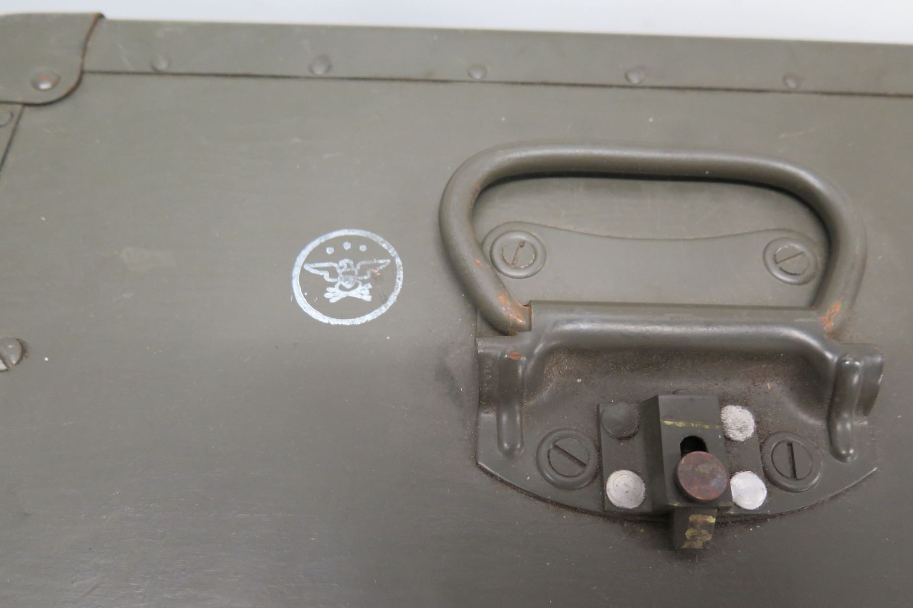 Vintage U S Army Signal Corp Keyer KY 127 GG Morse Code Audio Reader Vintage u s army signal corp keyer ky 127 gg morse code audio reader