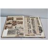 Image 8 : WWII Volume I Sept 1, 1939-April 25, 1940 Large Book of Newspaper Clippings, etc 16x21