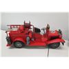 Image 2 : Model Beer Wagon & Fire Truck "Home of the Brave Beverage Company"