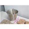 Image 11 : WWII Medical Supplies - Stainless Bucket, Red Cross Bag, Book & Supplies