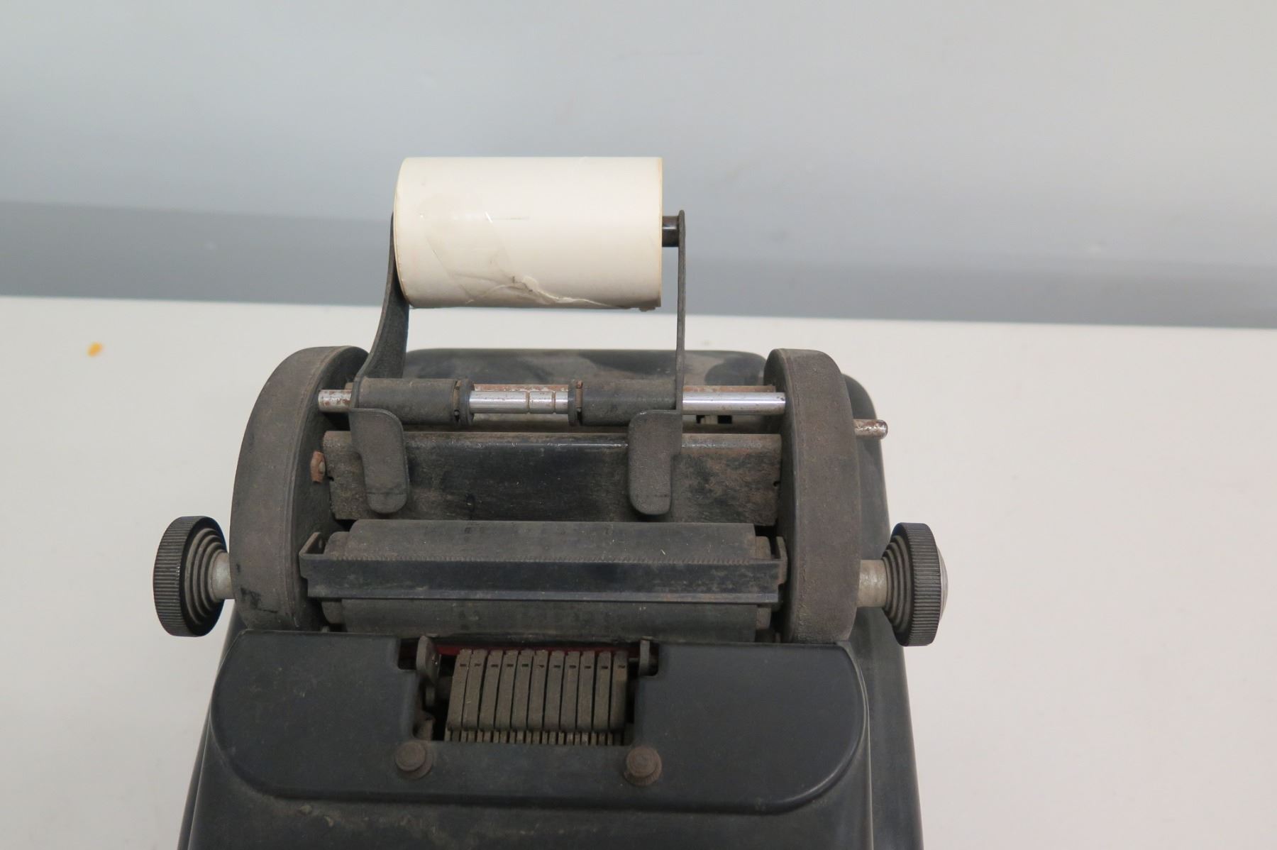 Underwood Sundstrand Portable 10 Key Manual Adding Machine - Oahu Auctions