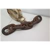 Image 2 : Battleship Anchor Chain & Antique Clipper Ship Pulleys