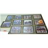 Image 1 : Qty 11 Framed & Matted Military Art Prints (from movie 'Pearl Harbor')
