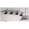 Image 1 : Qty 5 Model Fighter Jets - WA 57FWW, F-15 Hickam AFB, etc