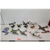 Image 2 : Qty 8 Model Planes - Flying Tigers Shark Mouth, B-377 Super Guppy, etc