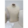 Image 8 : Qty 7 Mannequin Busts Body Forms