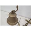 Image 10 : Qty 4 Bells - SS OHAU Stamped 1892, Pearl Harbor, 2000 & Hanging Bell