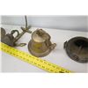 Image 14 : Qty 4 Bells - SS OHAU Stamped 1892, Pearl Harbor, 2000 & Hanging Bell