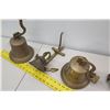 Image 15 : Qty 4 Bells - SS OHAU Stamped 1892, Pearl Harbor, 2000 & Hanging Bell