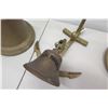 Image 9 : Qty 4 Bells - SS OHAU Stamped 1892, Pearl Harbor, 2000 & Hanging Bell