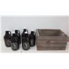 Image 1 : Qty 6 "Home of the Brave Beverage Company" Bottles & Ford Island Ferry Box