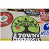 Image 8 : Multiple Beer Signs - Olympia, Victory, 2 Towns Ciderhouse, Carlsberg, etc