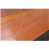 Image 8 : Solid Mahogany Picnic Table (6' L x 2' W) & 2 Benches w/ Salute, Honor, Remember