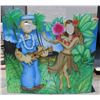 Image 2 : Comic Photo Stand-In Cutout Board - Popeye & Hula Girl (put faces through holes)