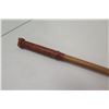 Image 3 : Wooden 28.5" Pointed Swagger Stick w/ Wrapped Handle