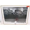 Image 1 : Framed & Signed Greg Noll Collection 1983 Killer Closeout Waimea Bay 35" x 28"
