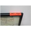 Image 8 : Framed Territory of Hawaii Topographic Map 25" x 20"