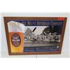 Image 1 : Framed "Home of the Brave Beverage Company" Pilot Pale Ale Print 33" x 23"